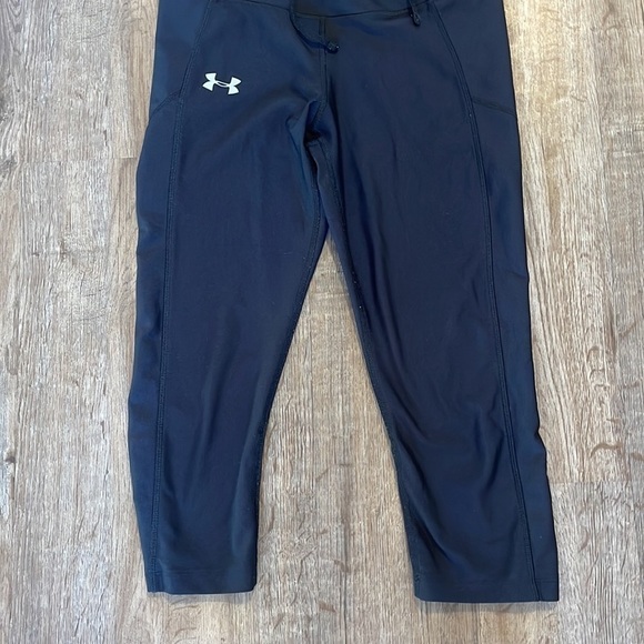 UNDER ARMOUR ACTIVEWEAR CAPRI LEGGINGS (M) - Picture 3 of 6